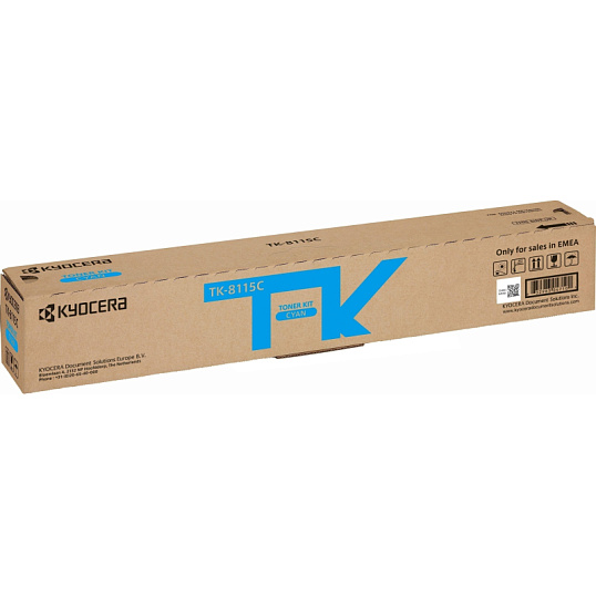 Тонер-картридж Kyocera TK-8115C гол. для M8124cidn/M8130cidn