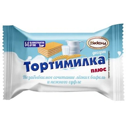 Вафли Акконд Тортимилка плюс, 3кг