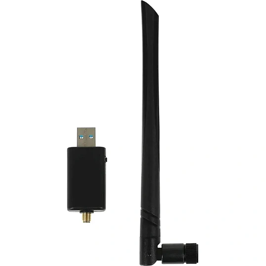 Сетевой адаптер Wi-Fi+BT Digma DWA-BT5-AC1300E USB 3.0 (ант.внеш.съем) 1ант