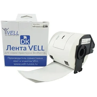 Картридж Vell VL-B-DK 22223 (Brother DK22223) для QL {Vell22223