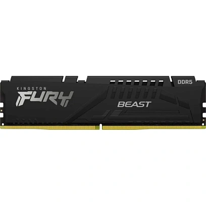 Модуль памяти Kingston DDR5 DIMM FURY Black 16GB 5600Мгц(KF556C40BB-16)