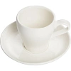 Чайная пара Kaylas, 170мл фарфор, белая 6шт/уп