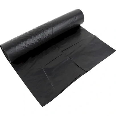 Мешки для мусора ПВД 60л 30мкм 30шт/рул черные 580х680_1