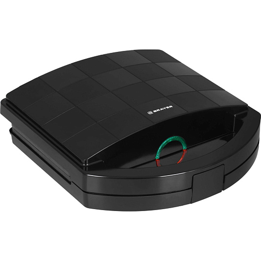 Вафельница BRAYER 2307BR, 750Вт, белг.вафли,панель 22,5x13 см,антиприг.покр