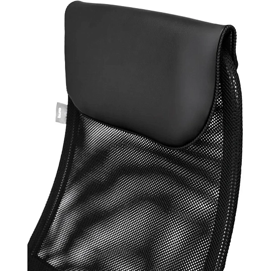 Кресло VB_Бюрократ CH-607 черный TW-01 сетка/ткань с подгол. крест. пластик