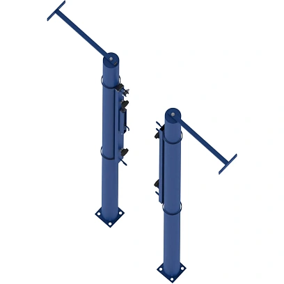 Стойка волей.с регулир.высоты,пристенн с мех.натяж 2шт/уп СТ-43 spt0010631