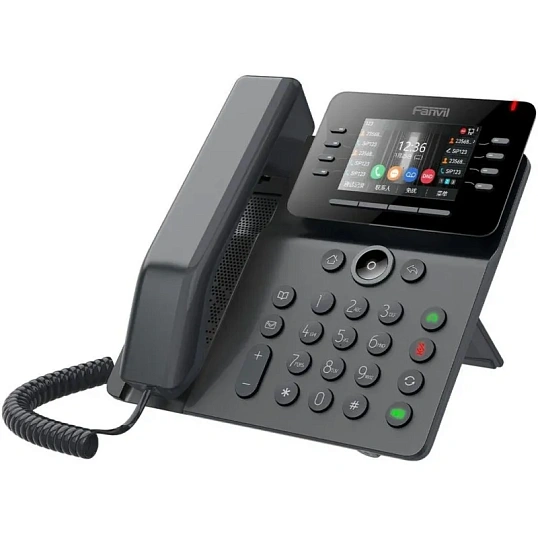 IP-телефон Fanvil V64 Enterprise, 12 SIP, 3.5' color LCD, Opus+IPV6
