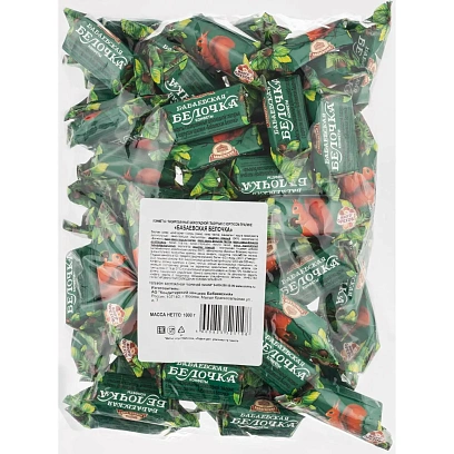 Конфеты шоколадные Белочка 1кг