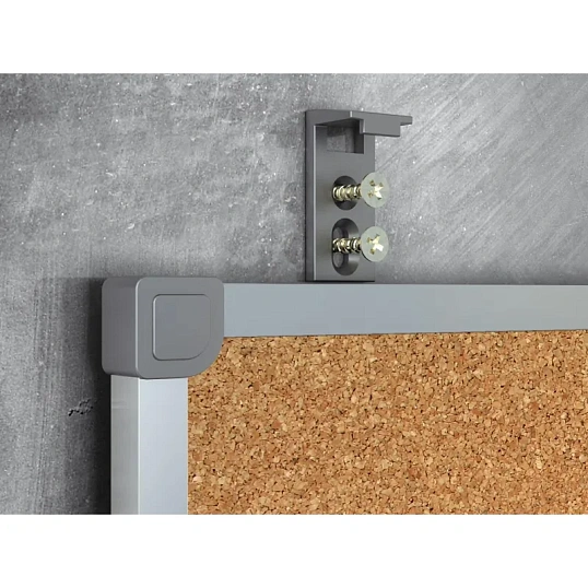 Доска пробковая 100х150 алюмин. рама ATTACHE