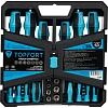 Набор отверток Topfort с битами 63 предмета (547163)