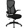 Кресло BN_Hg_EChair-635 TC сетка/ткань черный