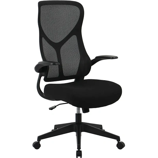Кресло BN_Hg_EChair-635 TC сетка/ткань черный