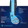Нож раскройный TOPFORT роликовый, 28мм лезвие,ABS+TPR