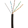 Кабель BigTech BT-CECR-008 медьUTP 4пары кат.5e AWG24 PE Outd.трос 305м чер