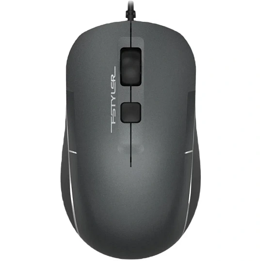 Мышь компьютерная A4Tech Fstyler FM26 серый/черный (800-1600dpi) USB (4but)