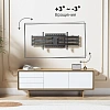Кронштейн Uniteki FML62N для ТВ настенный, наклонно-поворотный,60-120″