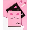 Тетрадь общая А5 48л №1School Kitty роз,клет,скреп, ВД-лак 4шт/уп(1819933)