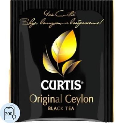 Чай Curtis Original Ceylon Tea черный 2гx200 сашет 16588