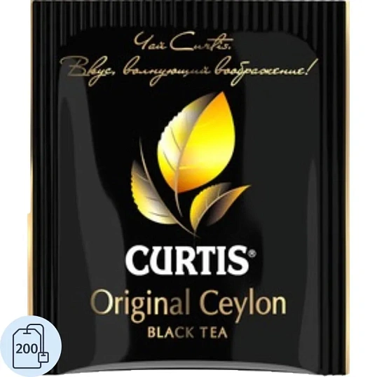Чай Curtis Original Ceylon Tea черный 2гx200 сашет 16588
