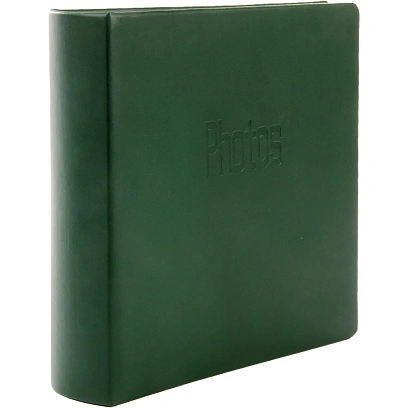 Фотоальбом Делюкс 200ф 10X15см, бум.карм.с мемо, книжн. пер-т. 118056