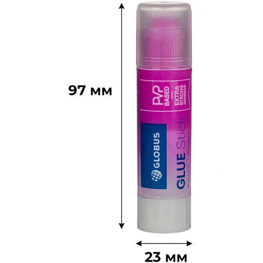 Клей-карандаш 15г Хамелеон с исчезающим цветом КЛП15 New Хит продаж