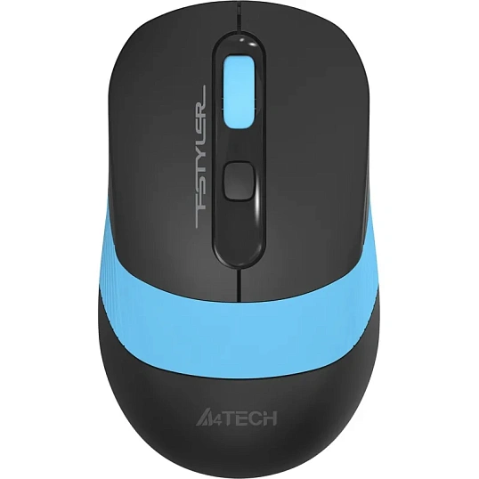 Мышь компьютерная A4Tech Fstyler (FG10 BLUE)черн/син/2000dpi/беспроводн/4кн