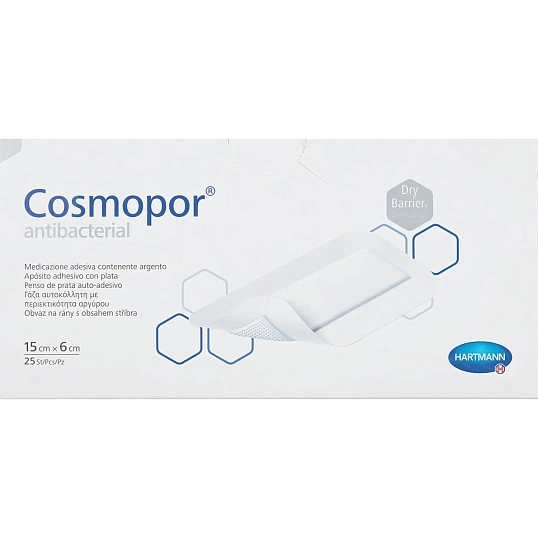Повязка самок.стер 15х6см 25шт.,COSMOPOR E steril 9010300