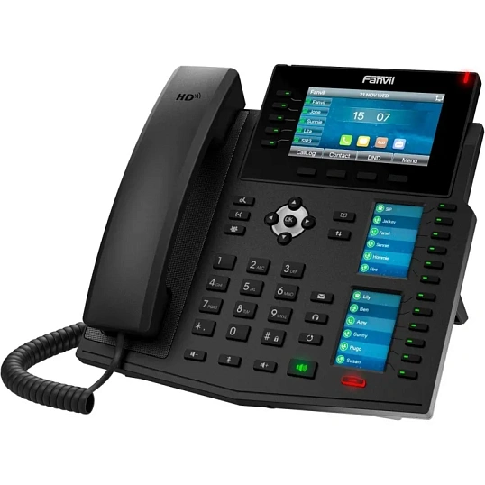 Телефон IP Fanvil X6U, черный