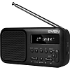 Радиоприемник Sven SRP-50, 3Вт, BT/FM/USB-C, будильник, встр аккум