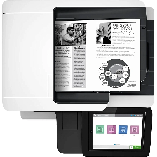 МФУ HP LaserJet Enterprise MFP M528dn (1PV64A) , A4, 43 стр/мин