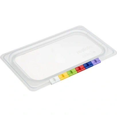 Крышка для гастроемкости Restola полипропилен 1/4 прозрачная,422101801
