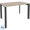 Стол ONIX-П П на металлокаркасе O.MP-SP-2.7 аттик дуб/антрацит Ш1180