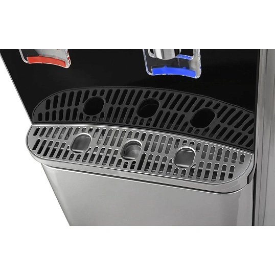 Кулер AEL LD-AEL-40c silver/black  для воды,шкафчик нагрев/электр охл
