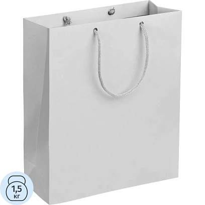 Пакет подарочный Wide, 23х28х9,2см, серый, 74440.10