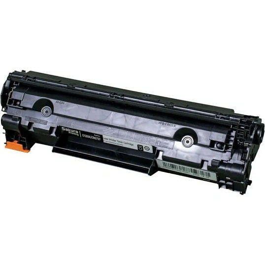 Картридж лазерный универсальный Sakura CF283X/737 чер. для HP/Canon