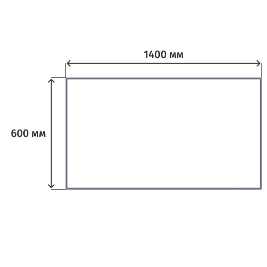 Стол письменный Easy Standard LT 16/16 01001300 светлый дуб/серый 1400x600x740