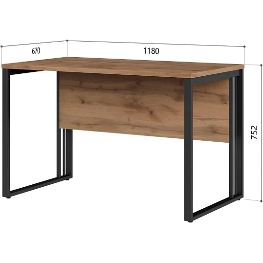 Стол К-Loft 241S001 Ш1180 дуб натур