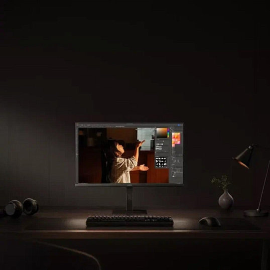 Монитор 27 Xiaomi A27Ui-EU (ELA6221EU)IPS/3840х2160/60Hz/HDMI/DP/USB-С(90W)