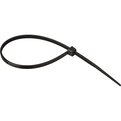 Хомут стяжка нейлоновая Topfort 3х150 (2,5х100 мм) чёрный 100 шт/уп