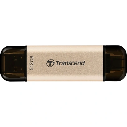 Флеш-память Transcend Jetflash 930С (TS512GJF930C)512GB/USB3.2/золот/черн