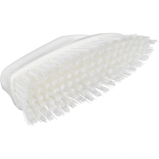 Щетка утюжок ручная скребковая FBK 200х70х115мм жесткая белая 54454-1
