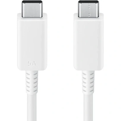 Кабель Samsung USB Type-C - USB Type-C, 5A, EP-DX510, бел