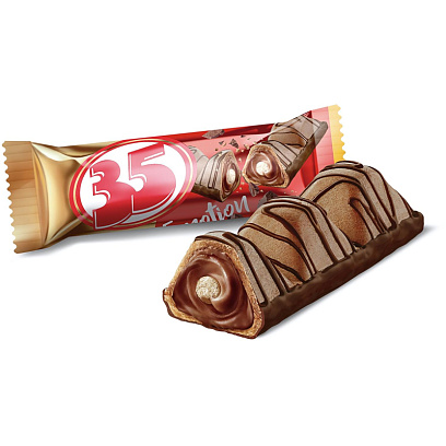 Конфеты 35 с шоколадной начинкой 1,5кг уп