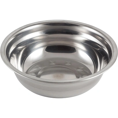 Миска  с расширенными краями, нерж сталь, зерк. Полировка Bowl-19, 1 л