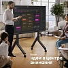 Стойка мобильная ONKRON TS 2081,TV 70-110,макс 120.5кг,чёрная