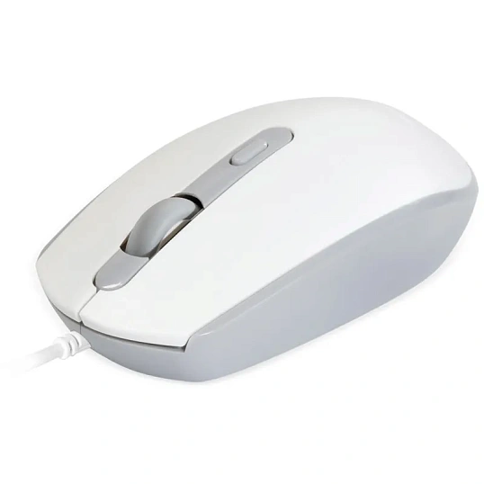 Мышь компьютерная Smartbuy ONE 280-W проводная бело-серая (SBM-280-WG)/40