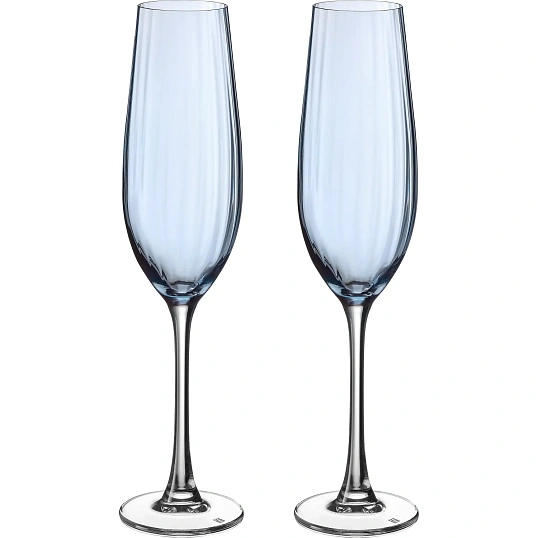 Набор бокалов для шамп COLUMBA OPTIC, 260мл;декор Синяя чаша 2шт, БСС0505