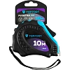 Рулетка 10мх25 мм с автостопом  TOPFORT Prof
