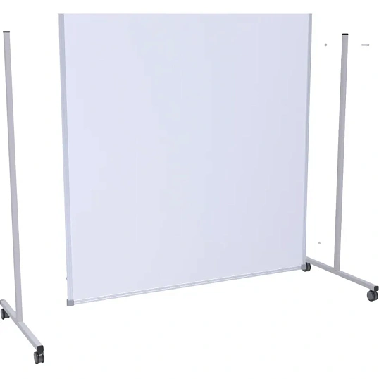 Доска магнитно-маркерная Attache Mobile 100x180 см,  лак, на роликах