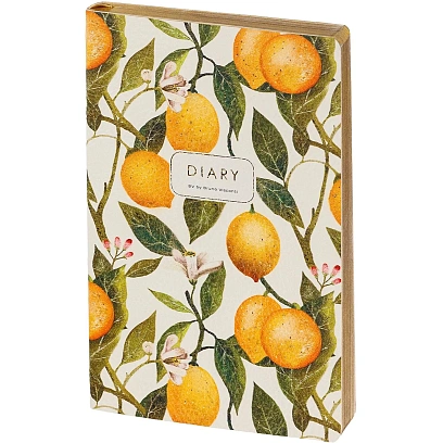 Ежедневник недатированный А5 FLEX FLORA.Lemons 3-743/25